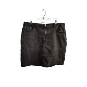 Jaclyn Smith Collection Blue Wash Size 14 Women's‎ Pencil Skirt